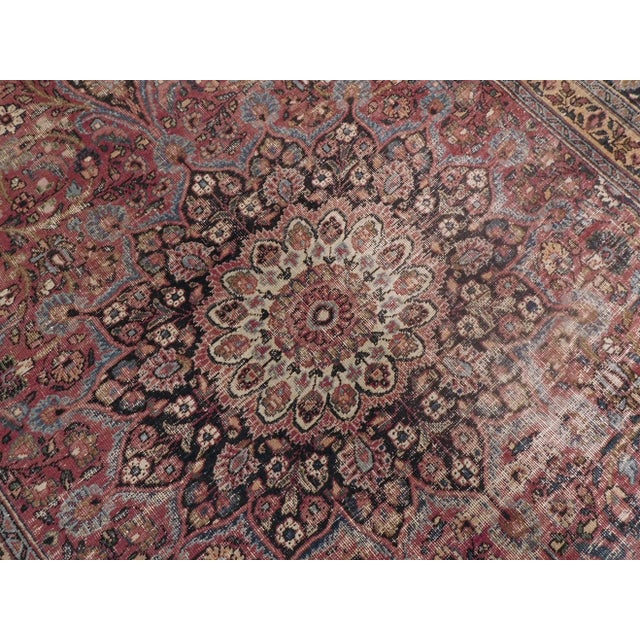 Persian 1930s Persian Rug 4'2"x 6'5" For Sale - Image 3 of 13
