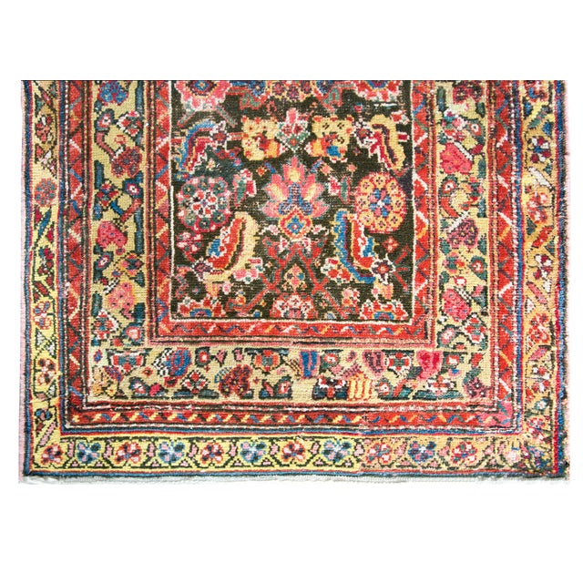 Early 20th Century Early 20th Century Persian Kurdish Rug For Sale - Image 5 of 15