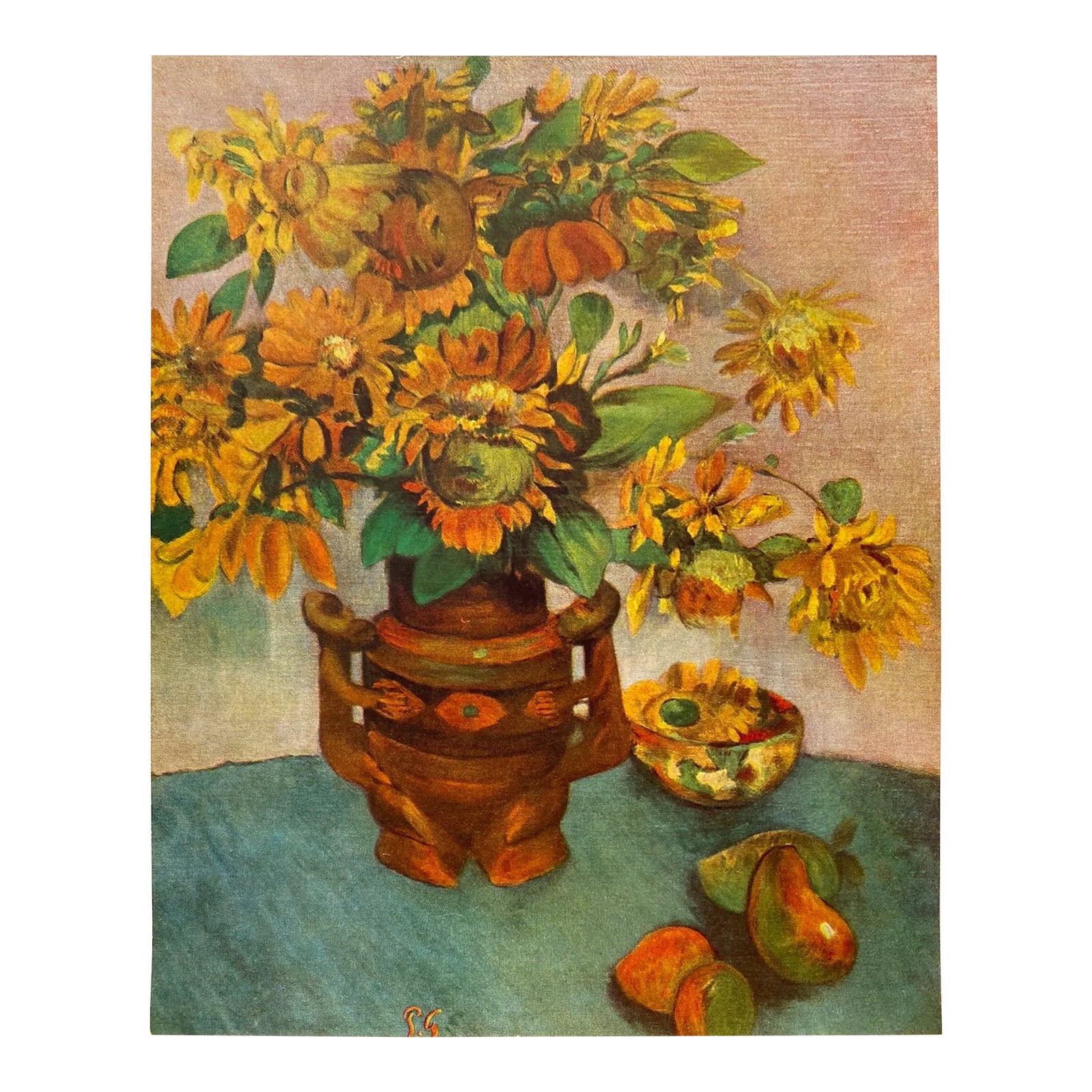 Paul Gauguin Vintage 1949 Postimpressionist Lmtd Edtn French