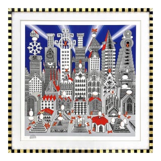 Pedro Friedeberg, Ciudad De Un Millon De Huevos Y Veinticinco Duros (Hand Signed), 2019 For Sale