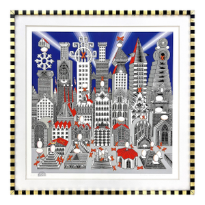 Pedro Friedeberg, Ciudad De Un Millon De Huevos Y Veinticinco Duros (Hand Signed), 2019