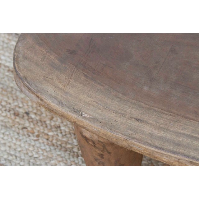 Wood Oxidized Brown African Senufo Stool For Sale - Image 7 of 8