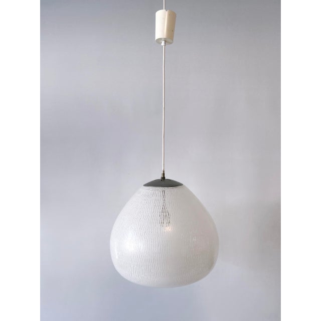 1950s Mid-Century Modern Pendant Lamp from Peill & Putzler, Germany, 1950s For Sale - Image 5 of 18