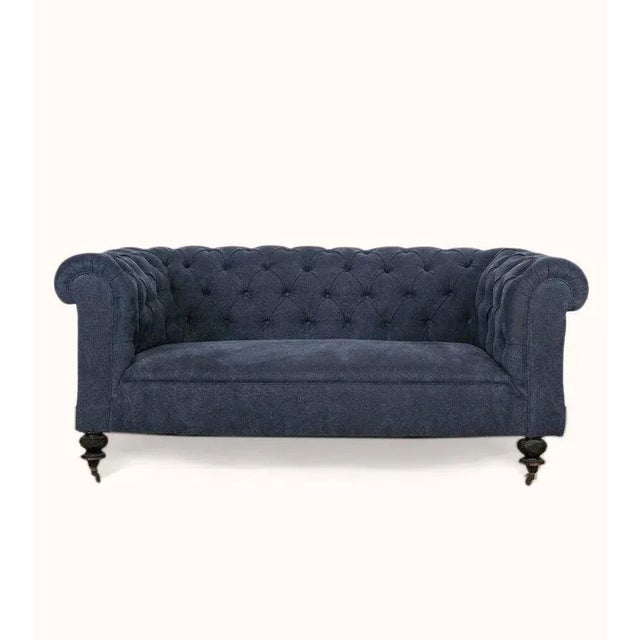 19th Century Napoleon III Tufted Sofa For Sale - Image 10 of 11