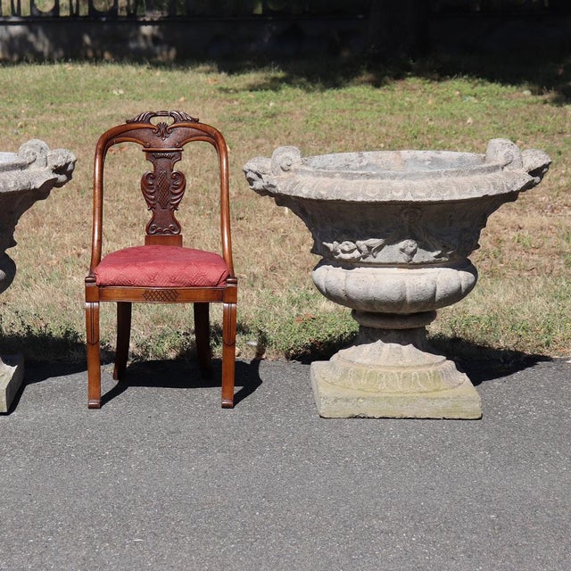 Early 20th Century Garden Planters, Set of 2 For Sale - Image 6 of 15