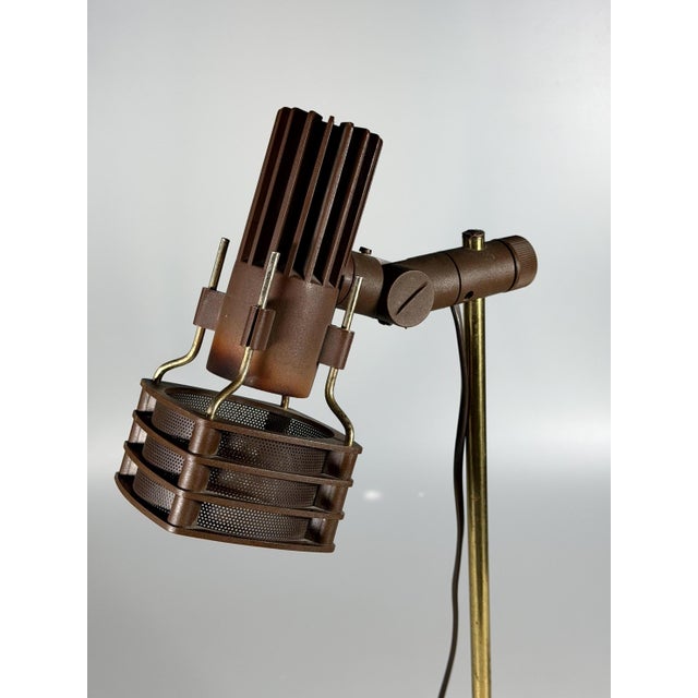Space Age Desk Lamp in Metal and Plastic, 1970s For Sale - Image 4 of 14
