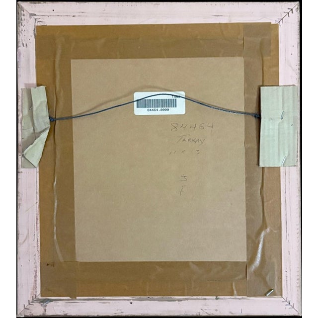 1990s Itzchak Tarkay "Dinah" Original Watercolor & Ink Painting (1997) For Sale - Image 5 of 5