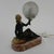 Art Deco Desk Lamp with Woman and Globe, 1920s For Sale - Image 11 of 17