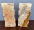 Mid-Century Boho Carved Onyx Stone Bookends For Sale In Richmond - Image 6 of 8