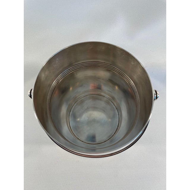 Metal 1960s Small French Christofle "Gallia" Silverplated Champagne Ice Bucket For Sale - Image 7 of 12