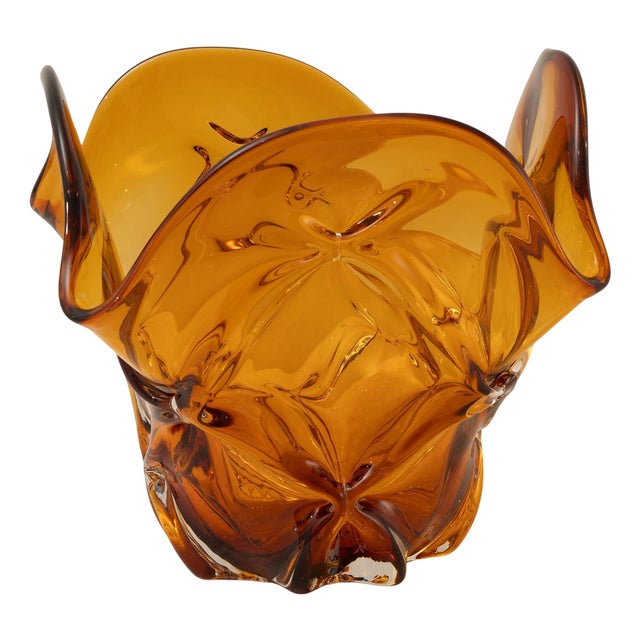 Centerpiece Bowl in Murano Glass, 1950s For Sale