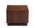 Brown Mid Century Square Cube Table Plinth Baser Castors Adrian Pearsall Milo Baughman For Sale - Image 8 of 12