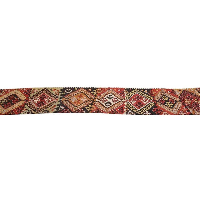 Vintage Turkish Kilim Runner For Sale - Image 4 of 7
