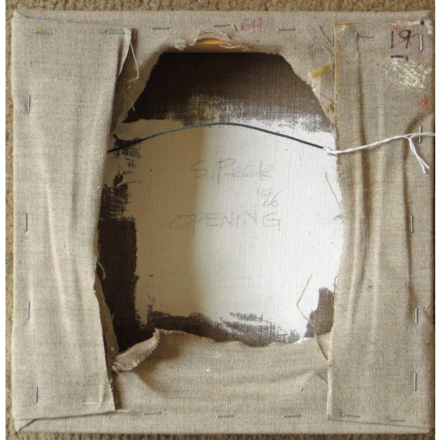 Contemporary "Opening" Abstract Landscape Oil Painting by Stephanie Peek For Sale - Image 3 of 4