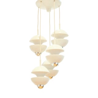 Space Age Cascading Lamp by Klaus Hempel for Kaiser Leuchten, Germany, 1970s For Sale