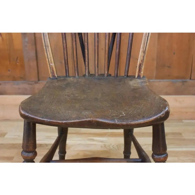 Wooden Windsor Chair, England, 19th Century For Sale - Image 4 of 6