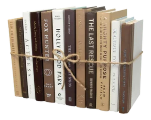 Decorative Books - S'more Book Bundle - 1 Foot of Brown Books