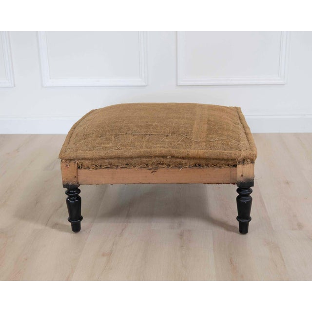 French 19th Century French Stool, Ready to Upholster For Sale - Image 3 of 7