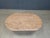 Vintage Oval Travertine Coffee Table, 1970s For Sale - Image 14 of 15