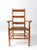 Vintage Woven Seat Arm Chair For Sale - Image 10 of 10