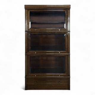 Vintage Mahogany Display Cabinet For Sale