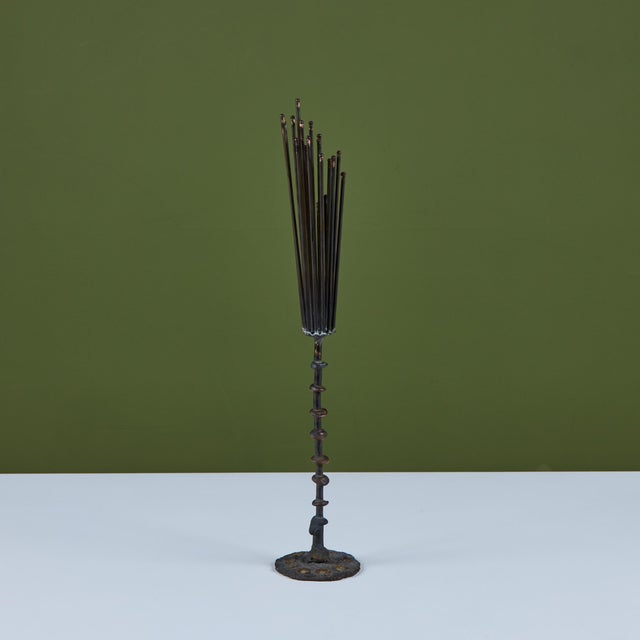 1990s Klaus Ihlenfeld Abstract Bronze Sculpture For Sale - Image 5 of 12