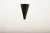 Metal White Painted Steel Tube Floor Lamp with White Marble Base and Black Sheet Metal Shade For Sale - Image 7 of 12