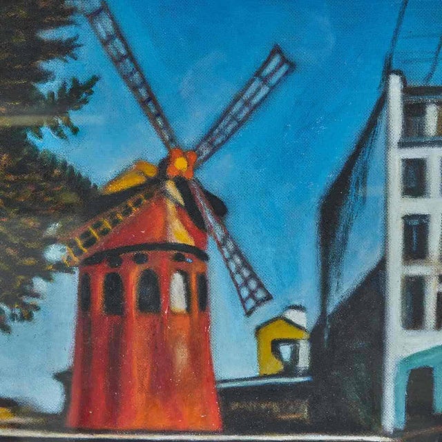 G. Poli, Landscape, Oil on Panel For Sale - Image 3 of 6