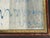 1970s Contemporary Abstract Painting in Antique Frame For Sale - Image 4 of 4