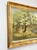 Vintage Oil Painting Landscape Father Son Fishing River Impressionist on Canvas For Sale - Image 15 of 15