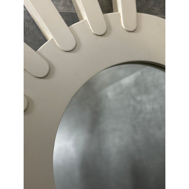 Occhio Model Wall Mirror by Albert Leclerc for Planula, 1960s For Sale - Image 4 of 5