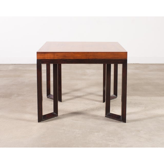 Therien Studio Workshops Normandie Oak Games or Center Table For Sale - Image 18 of 18