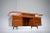 Writing Desk in Walnut and Glass attributed to Silvio Cavatorta, Italy, 1950s For Sale - Image 6 of 13
