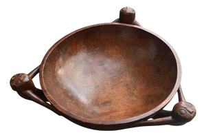 Large Ceremonial Wooden Bowl