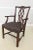 C.1991 Oxford Finish Mahogany Fine Carved Details High Quality Construction 18 C. Design Chippendale Style Traditional...