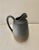 Noritake Modern Graphite Color Stoneware Pitcher With Gold Metallic Wash Bottom For Sale In San Diego - Image 6 of 6