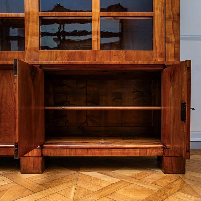 Biedermeier Cherrywood Bookcase, Germany, 1820 For Sale - Image 9 of 15