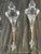 4 PCS Lucite Drops Tassels Ornaments For Sale - Image 4 of 5