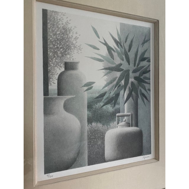 Mid-Century Modern “Flotation” 1986 a Mezzotint by Roger Kipness For Sale - Image 3 of 6