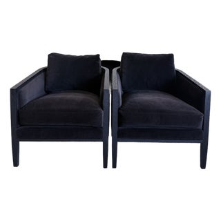 Restoration Hardware French Contemporary Barrelback Chair For Sale
