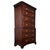 18th Century Mahogany Chest on Chest with Brass Handles For Sale - Image 4 of 11
