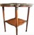 Mid 20th Century Early Directoire Style Mahogany Table With Brass Mounts and a Clover Shaped Top, Signed For Sale - Image 5 of 11