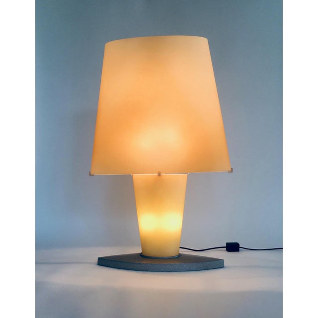 Postmodern Glass Table Lamp attributed to Daniela Puppa for Fontana Arte, 1980s For Sale - Image 11 of 18