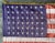 Textile Vintage American Flag With Gold Fringe 48 Stars For Sale - Image 7 of 8