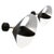 Mid-Century Modern Black Saturn Wall Lamps by Serge Mouille, Set of 2 For Sale - Image 9 of 9