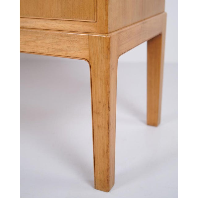 Cabinet in Light Walnut by Ole Wanscher for A.J. Iversen, 1940s For Sale - Image 8 of 11