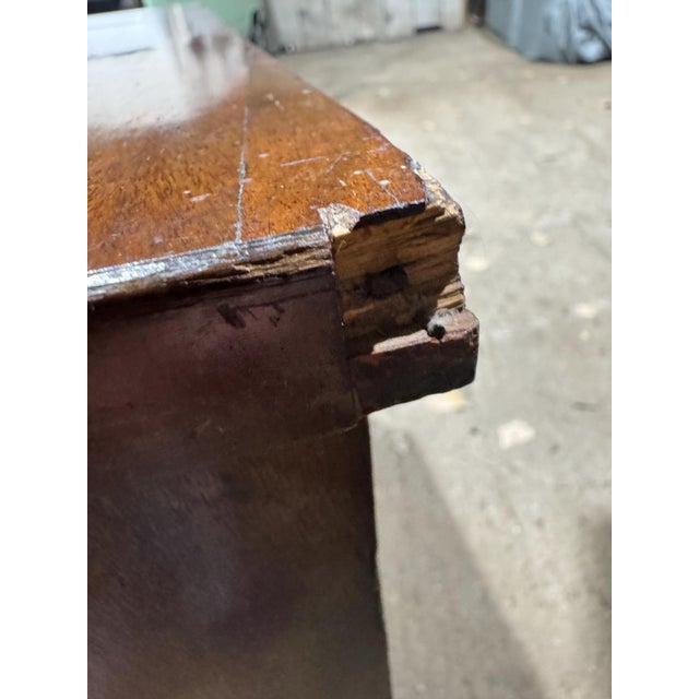 Large English Georgian Chest of Drawers For Sale - Image 12 of 13