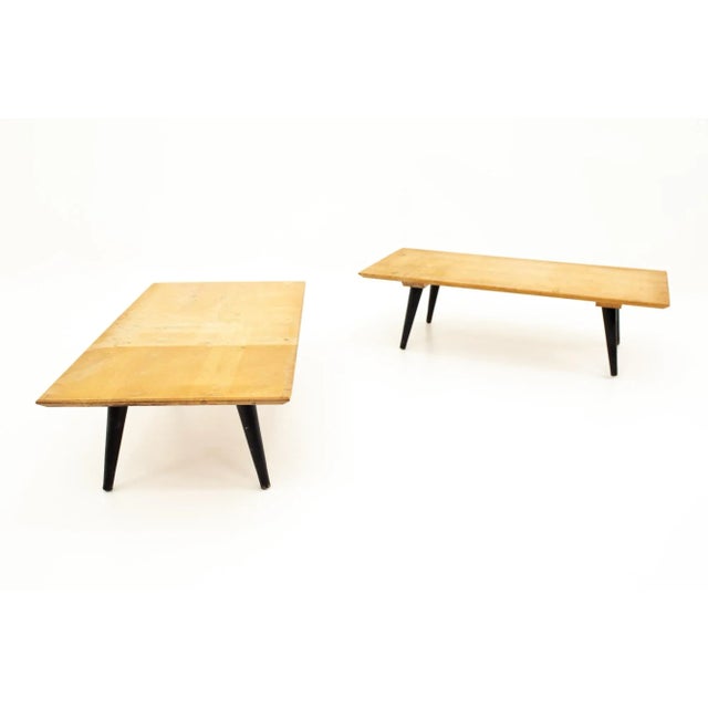 Paul McCobb For Planner Group Mid Century Side End Tables - Pair Each table measures: 36 wide x 18 deep x 10 inches high...