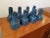 Scandinavian Sculpture Vases - Set of 8 For Sale - Image 4 of 7