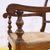 Vintage Wooden Armchairs with Woven Seats, Set of 2 For Sale - Image 9 of 14